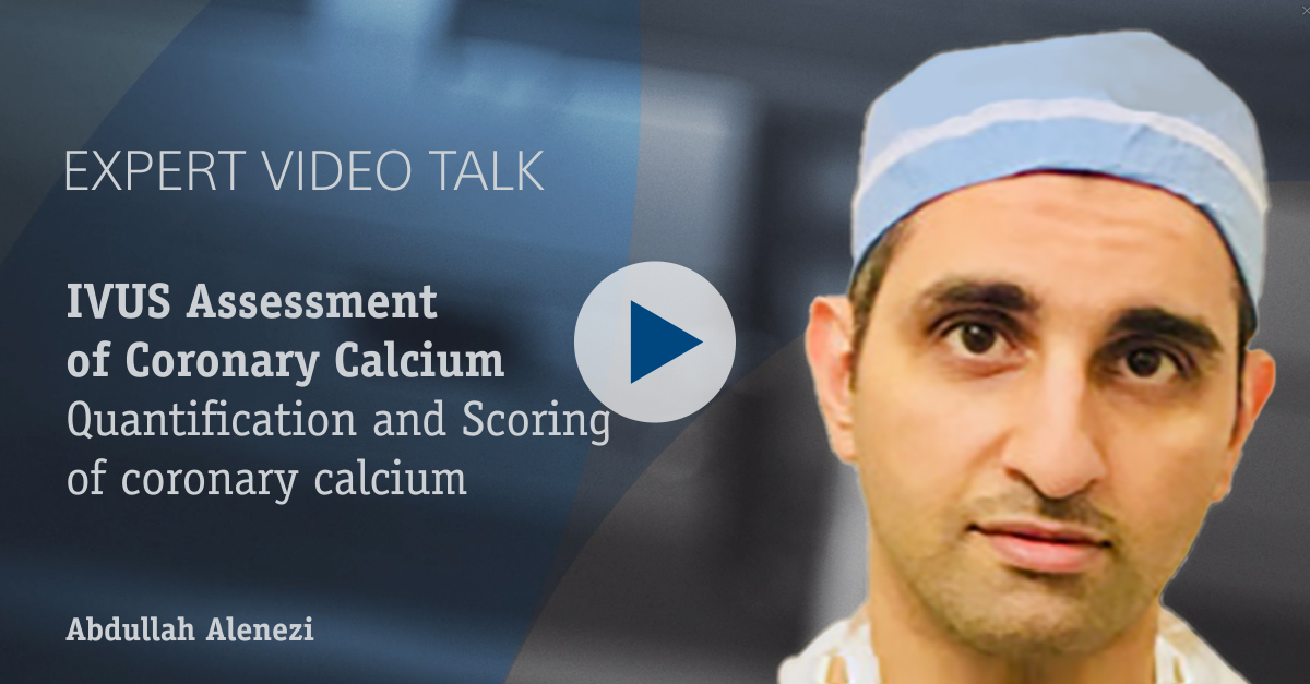 IVUS Assessment of Coronary calcium, quantification and scoring of coronary calcium (2/3)<br><i>Alenezi Abdullah</i>