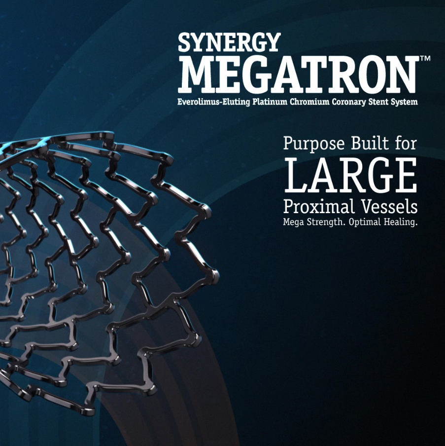 Presentamos el stent Synergy Megatron ™ BP