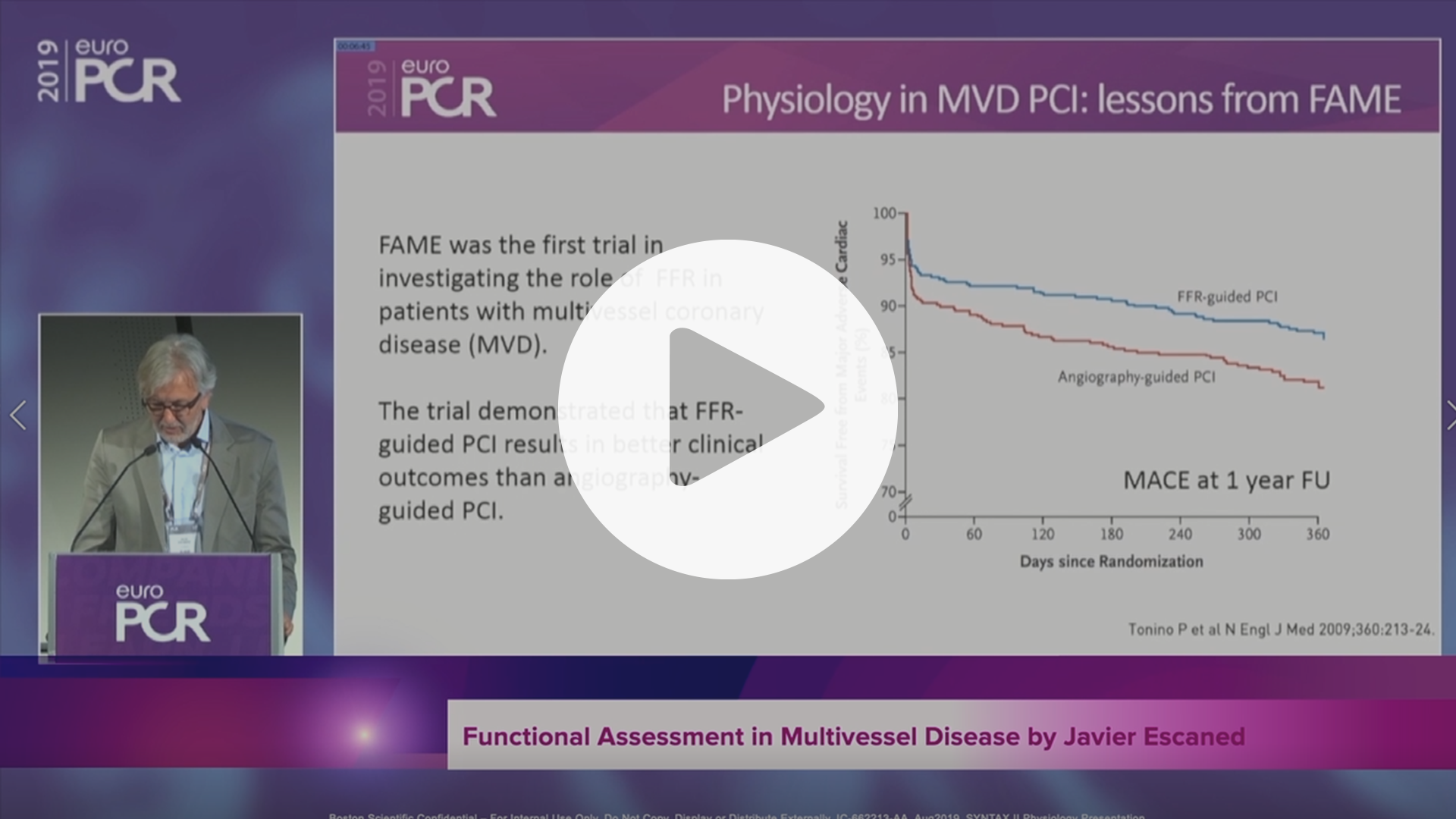 SYNTAX II Functional Assessment in Multivessel Disease by Javier Escaned, VIdeo