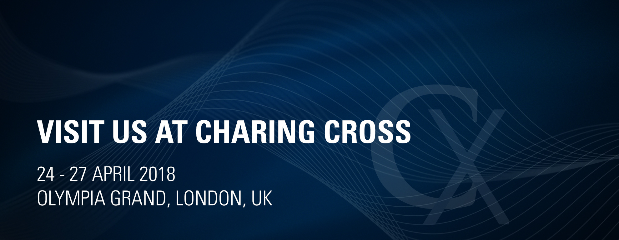 Visit us at Charing Cross 2018