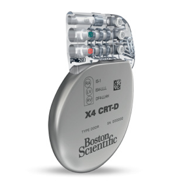 DYNAGEN™ X4 Cardiac Resynchronization Therapy Defibrillator (CRTD) Boston Scientific