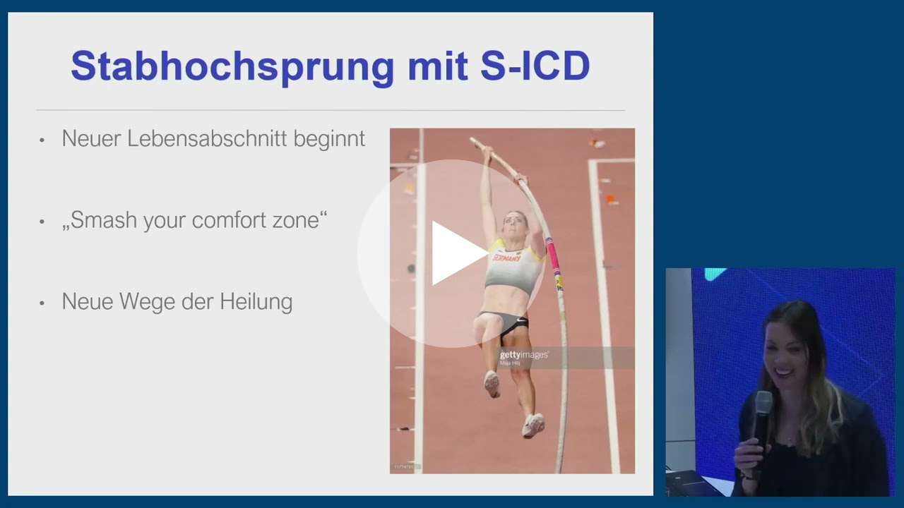 Leistungssport mit S-ICD; Stabhochspringerin Katharina Bauer spricht über ihre Erfahrungen