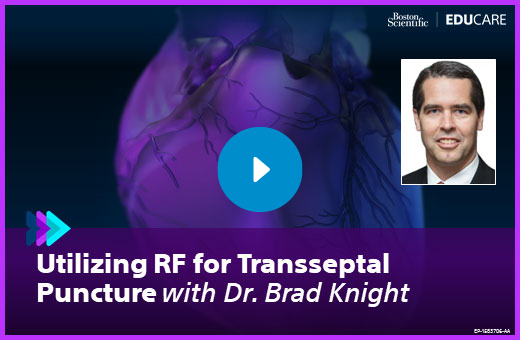 Utilizing RF for Transseptal Puncture