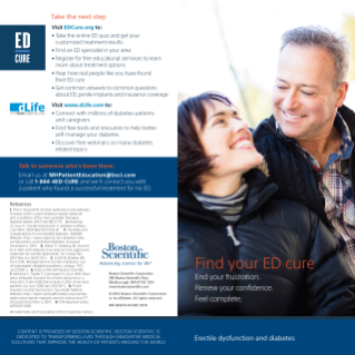 ED and Diabetes Brochure