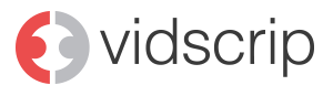Vidscrip logo