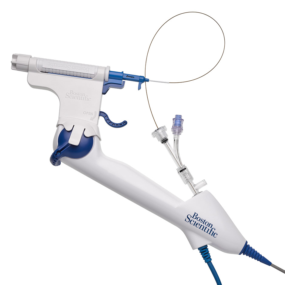 LithoVue Empower™ Device and LithoVue™ Single-Use Digital Flexible Ureteroscope.