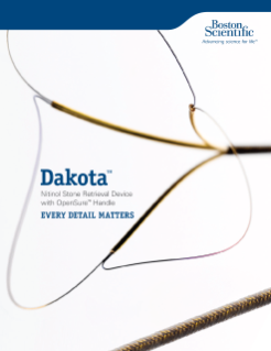 Dakota Nitinol Stone Retrieval Device with OpenSure Handle Brochure 