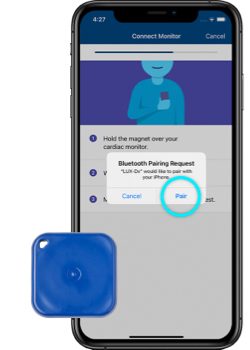 mensaje de pantalla para permitir emparejamiento por Bluetooth