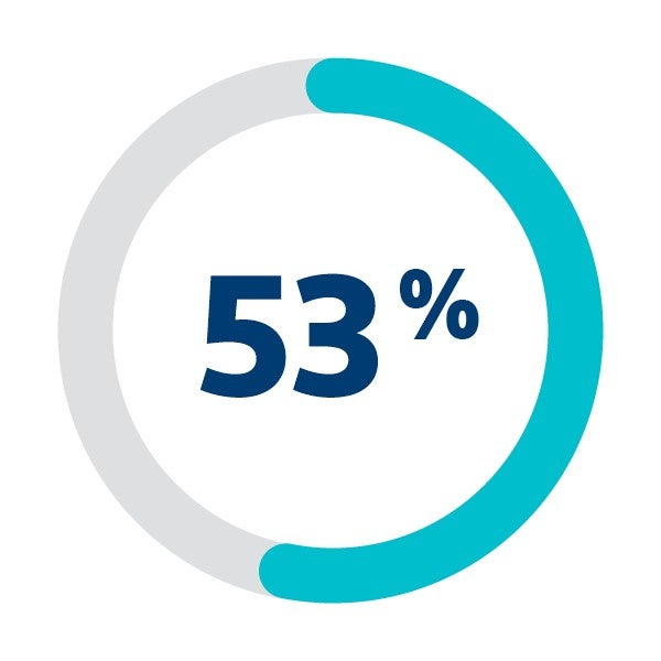 Fifty three percent Icon