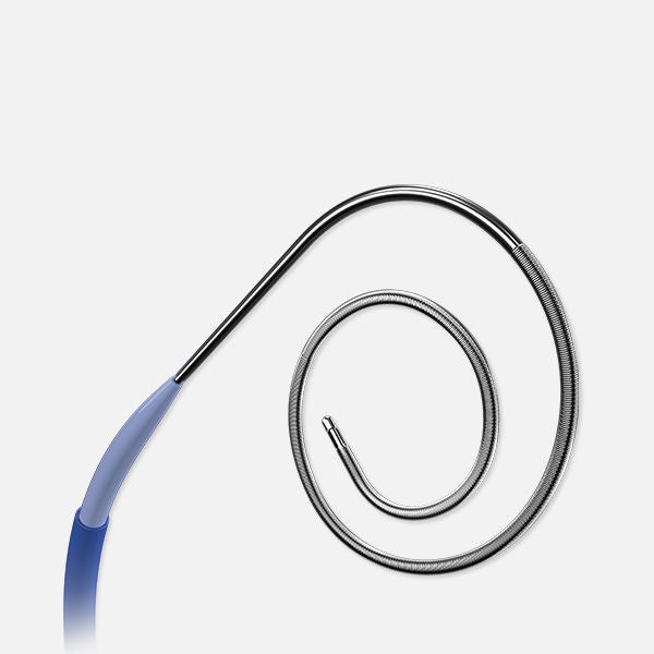 Boston Scientific VersaCross RF Wire pigtail configuration.