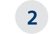 Number 2 in grey circle.