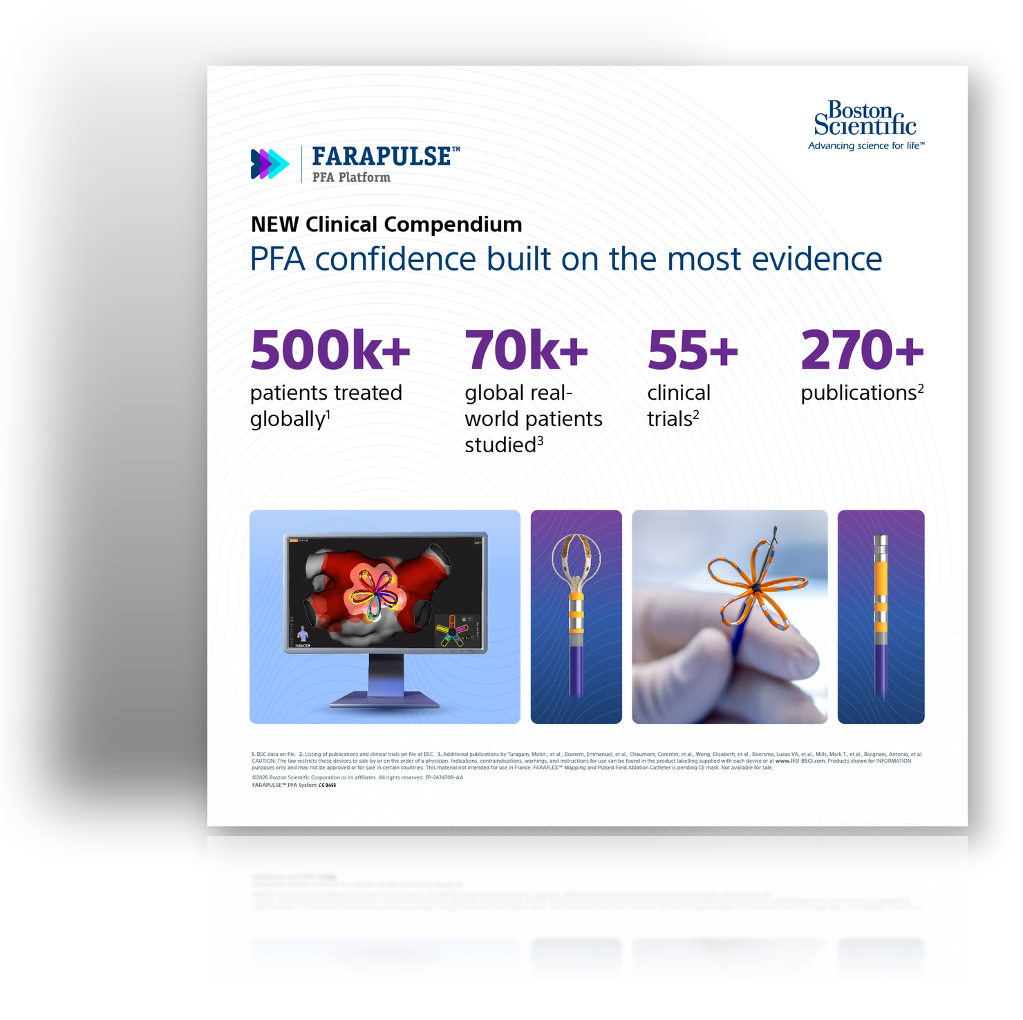 Screenshot of FARAPULSE PFA Confidence callout infographic 