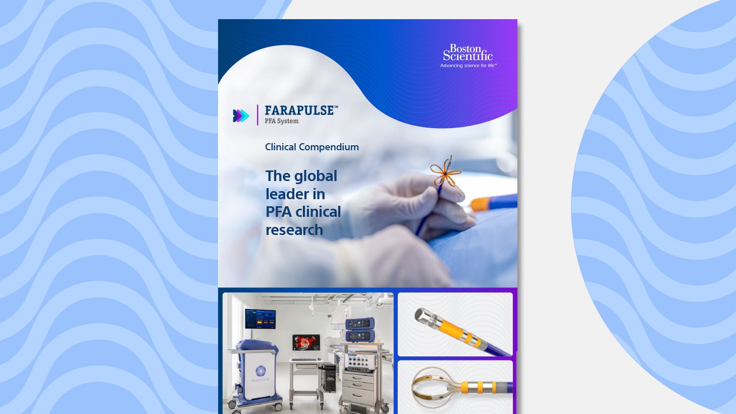 Discover FARAPULSE latest Clinical Evidence in PFA.