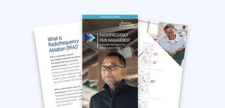 Radiofrequency pain management brochure.