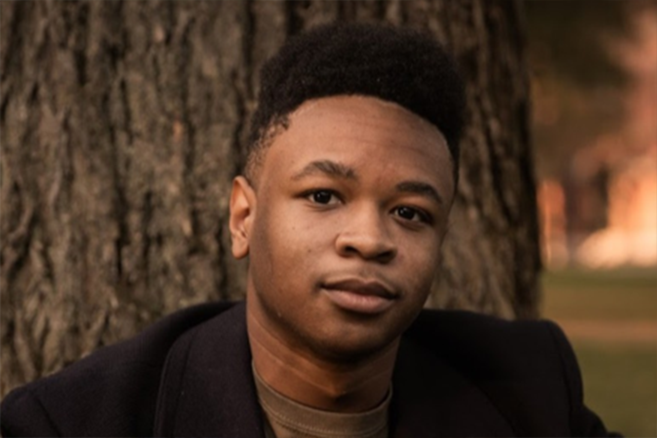 Head shot of balck young men.