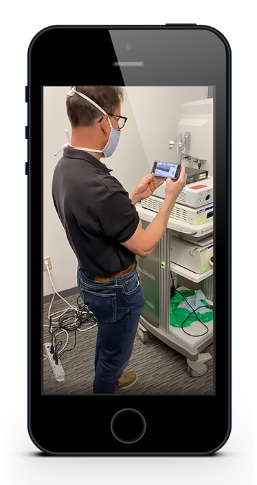 EXALT Model D Single-Use Duodenoscope phone image preview.