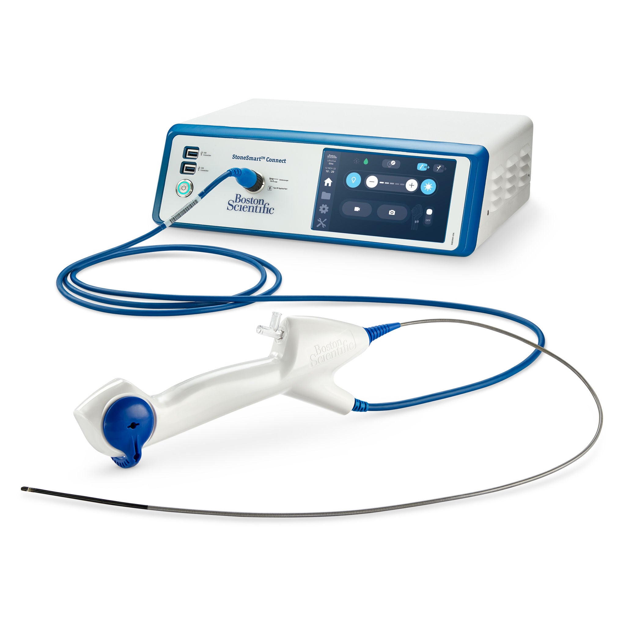 picture of LithoVue Core Scope and StoneSmart Connect Console.