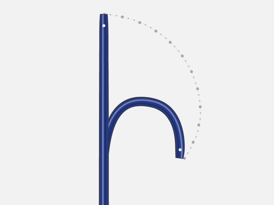 VersaCross Steerable Sheath with TruGlide handling, steering from straight to 180 degrees.