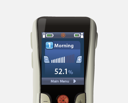 Controller showing monitoring program.