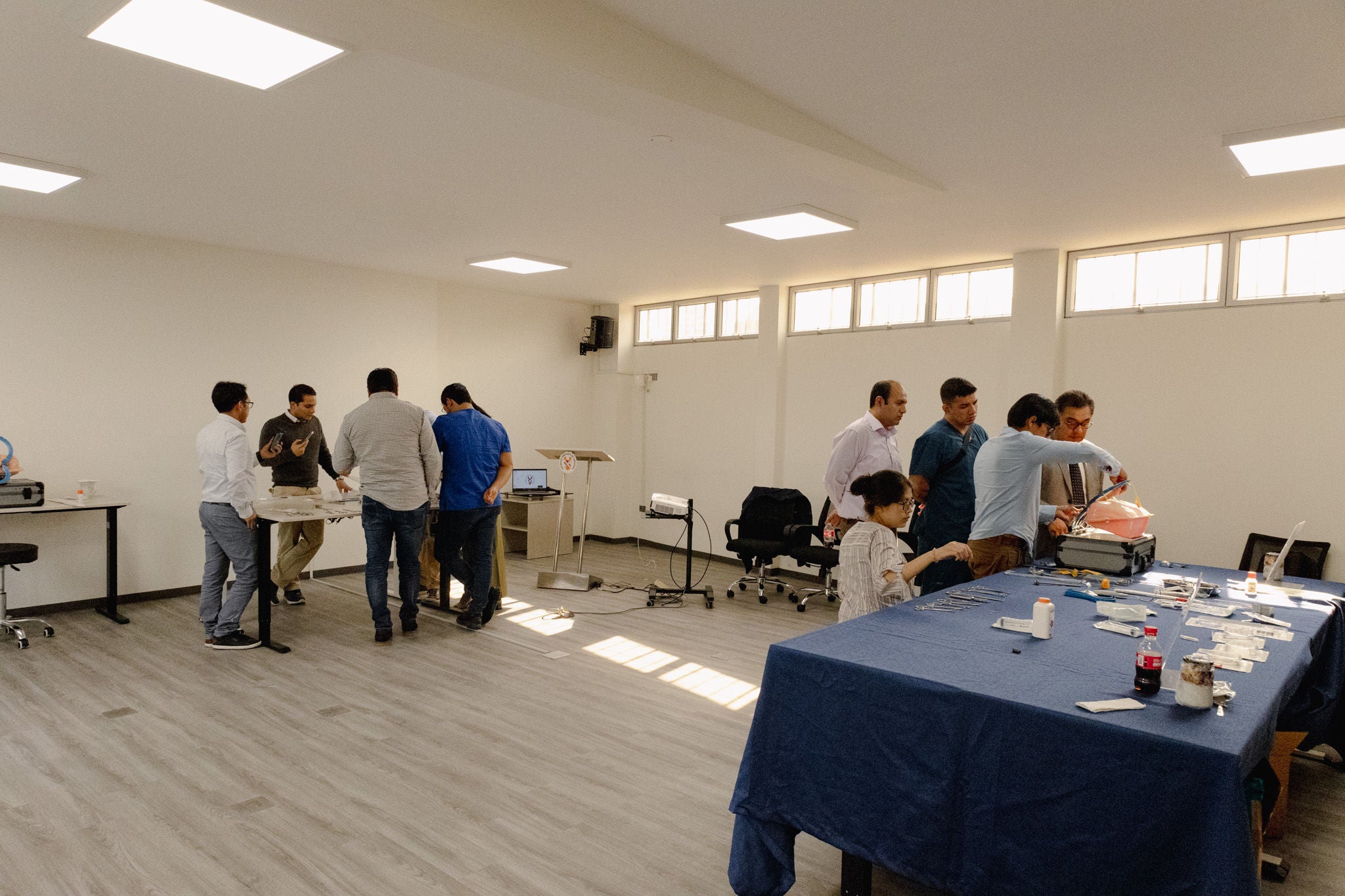 Taller Práctico del Simulator Lab organizado por Boston Scientific y SPU