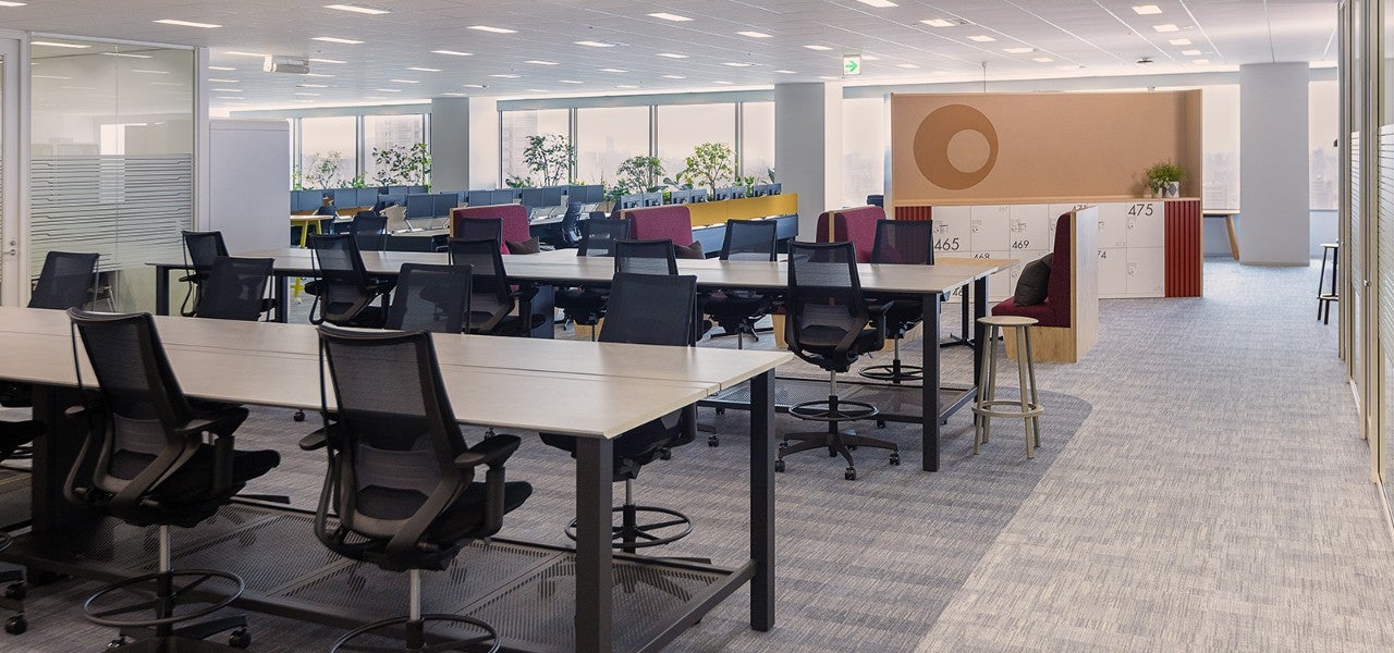 ③ワークスペース（ハイデスク）