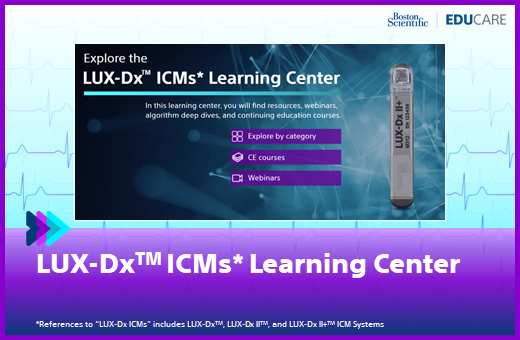 LUX-DX learning center on EDUCARE 