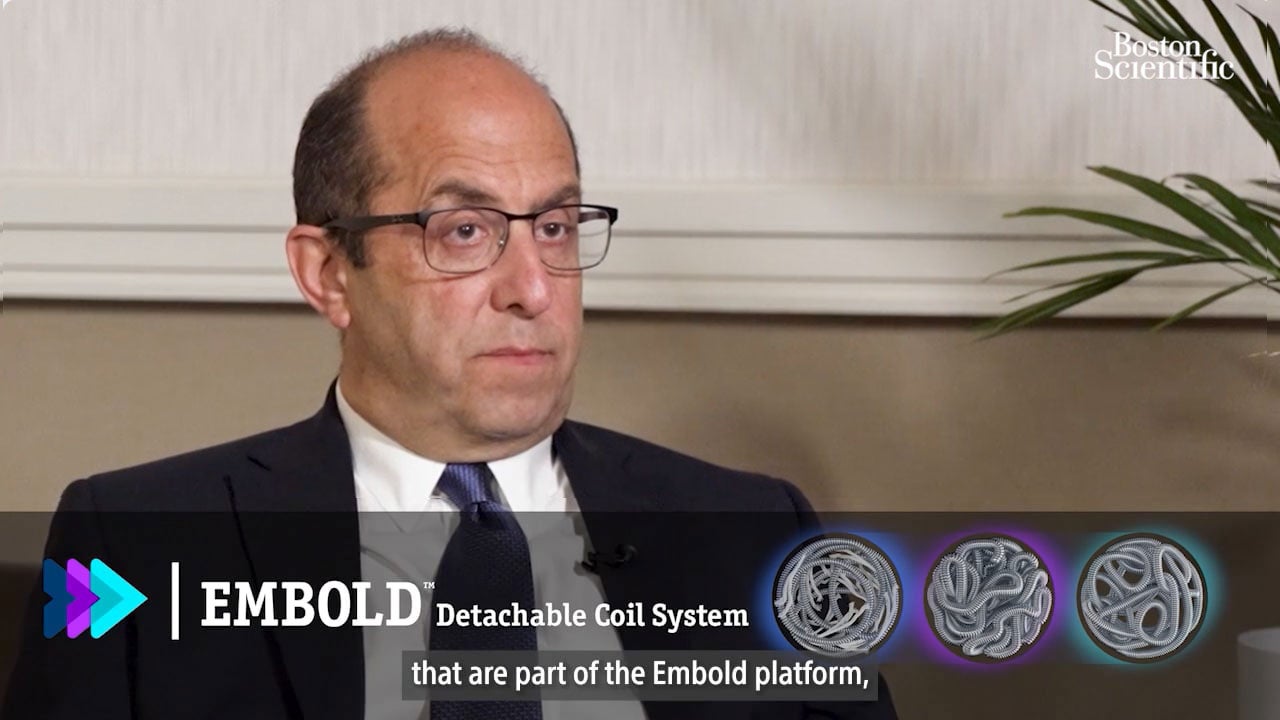 Still screenshot of Dr. Gary Siskin of Northwestern University Feinberg School of Medicine.