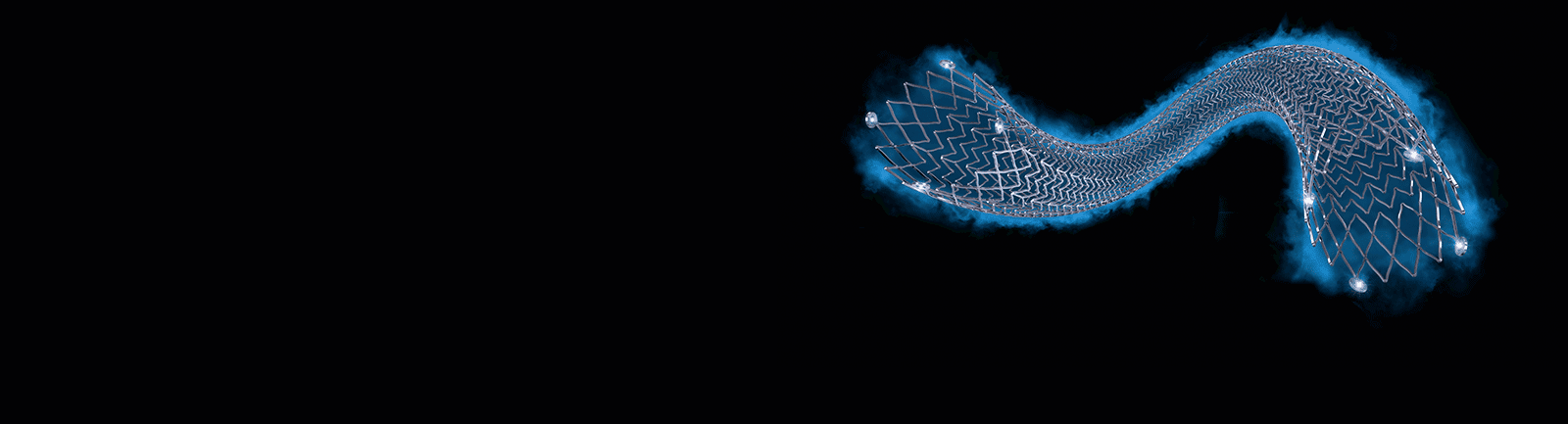Illustration of the Eluvia Drug-eluting Stent System.