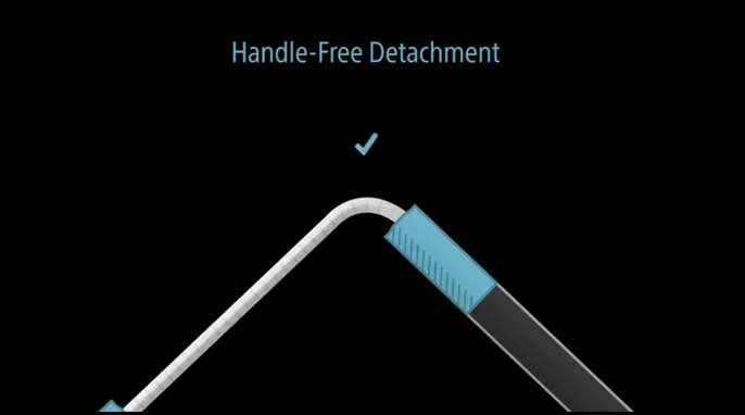 Handle-free detachment