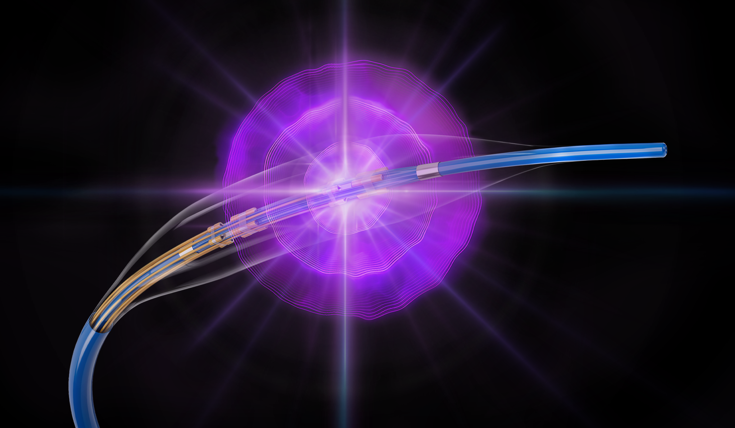 Image of peripheral SEISMIQ Intravascular Lithotripsy Catheter.