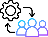 Stoppwatch with hand.