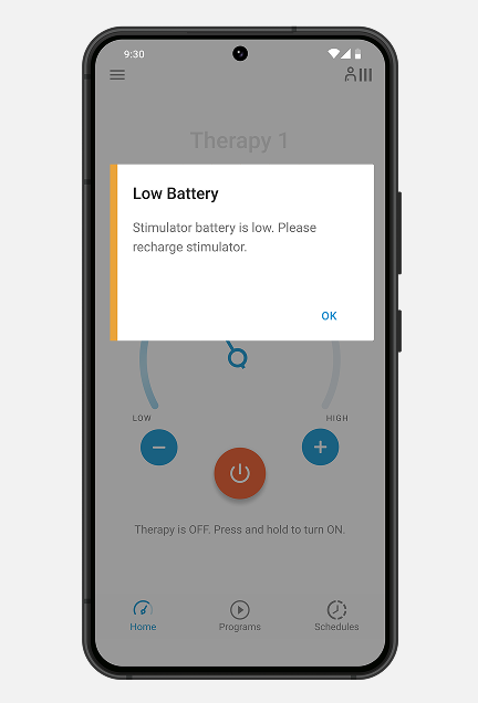 myscsgo controller low battery message.