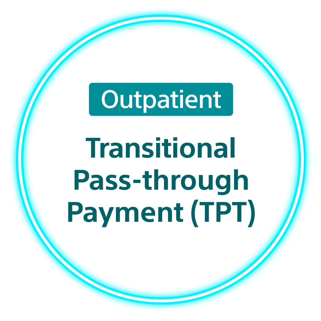 Outpatient: Transitional pass-through payment (TPT).