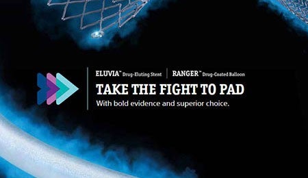 Partial chart view of  Eluvia Drug-Eluting Vascular Stent U.S. UPN &amp; GTIN