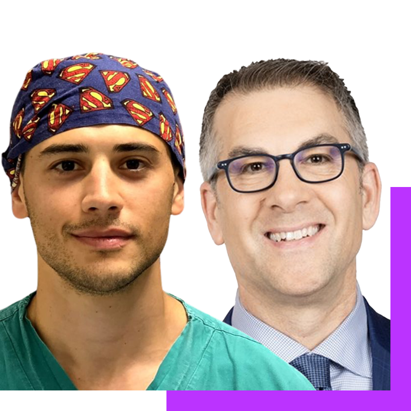 Dr. Ludovico Ambrosi and Dr. Keith Sterling