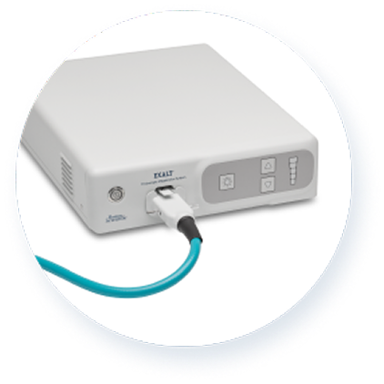 EXALT Model D Single-Use Duodenoscope.