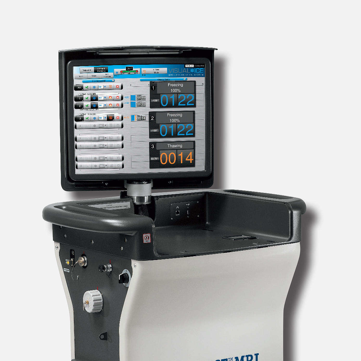 Visual ICE MRI Cryoablation System close up.