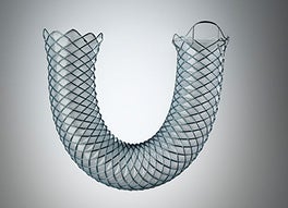 Metal stents image.