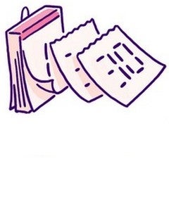 日めくりカレンダーのイラスト