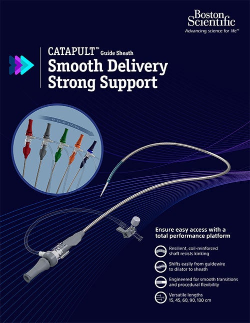 Cover of the Catapult brochure.