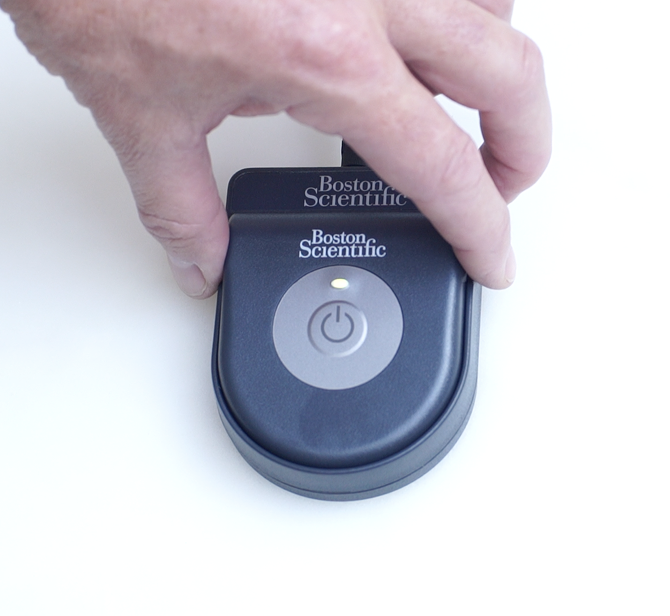 scs charging center button.