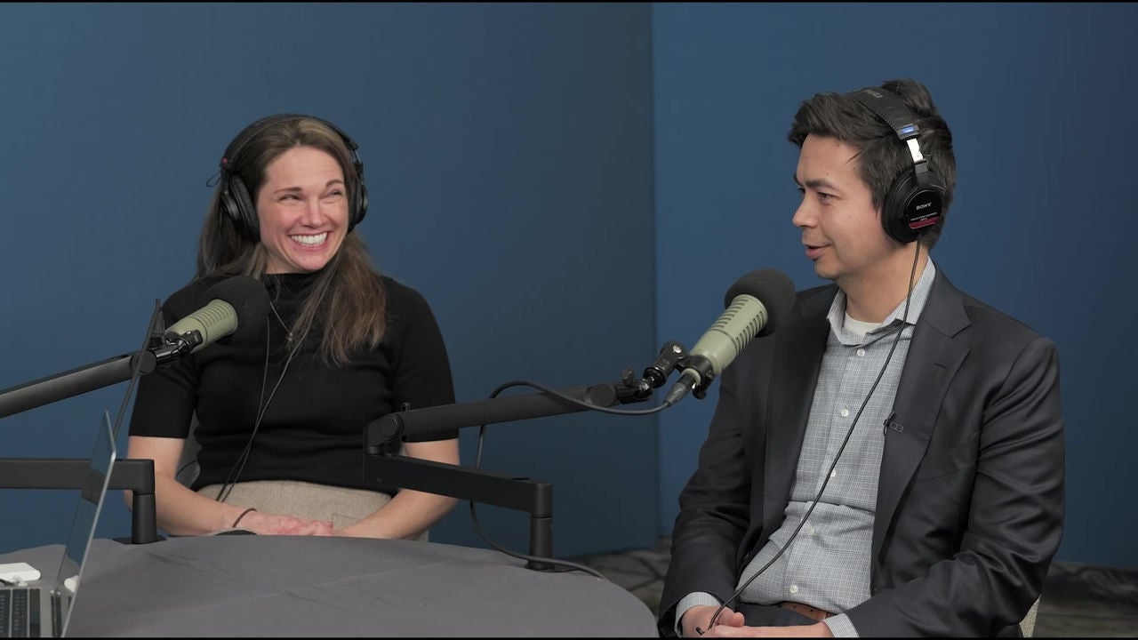 Dr. Chapman and Sarah Kosinski