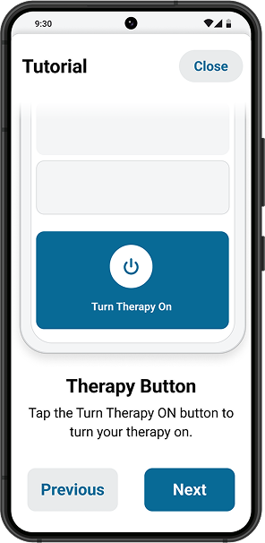 Vercise DBS controller includes tutorials to help you navigate.