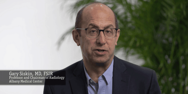 Still screenshot of Dr. Gary Siskin of Northwestern University Feinberg School of Medicine.