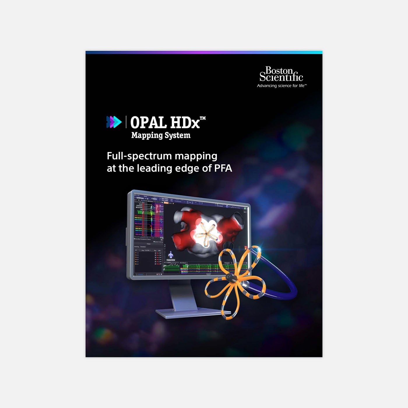 OPAL HDx by Boston Scientific offers comprehensive solutions for personalised cardiac procedures.