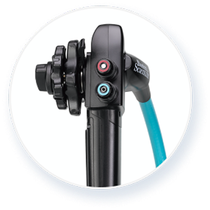 EXALT Model D Single-Use Duodenoscope.