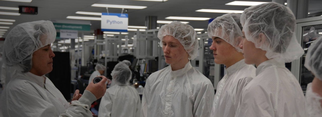 Group of supply chain employees