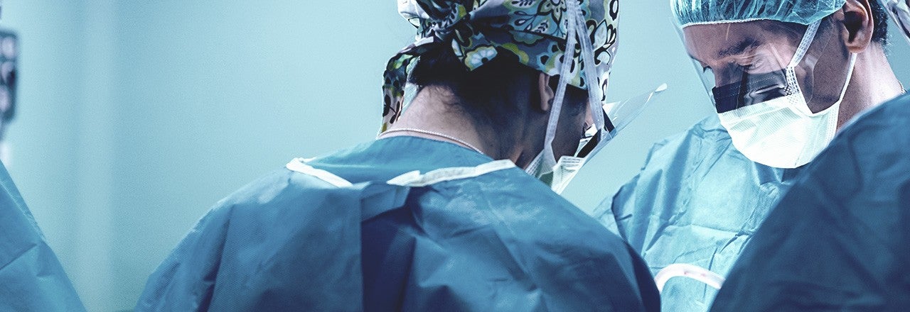 Physicians performing angioplasty.