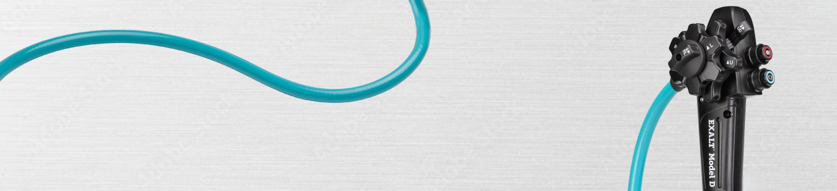 EXALT Model D Single-Use Duodenoscope.