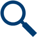 Icon of a magnifying glass